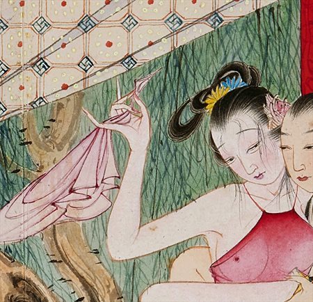 梁河县-迫于无奈胡也佛画出《金瓶梅秘戏图》，却因此成名，其绘画价值不可估量